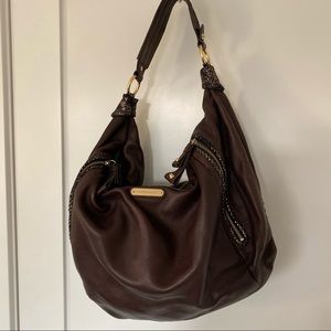 NWOT Cynthia Rowley Brown Leather Hobo Bag